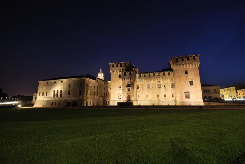 Castello Di San Giorgio Di Mantova - veduta notturna
