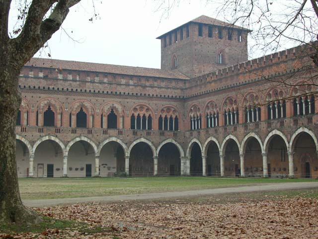 Castello Visconteo Di Pavia - Colonne