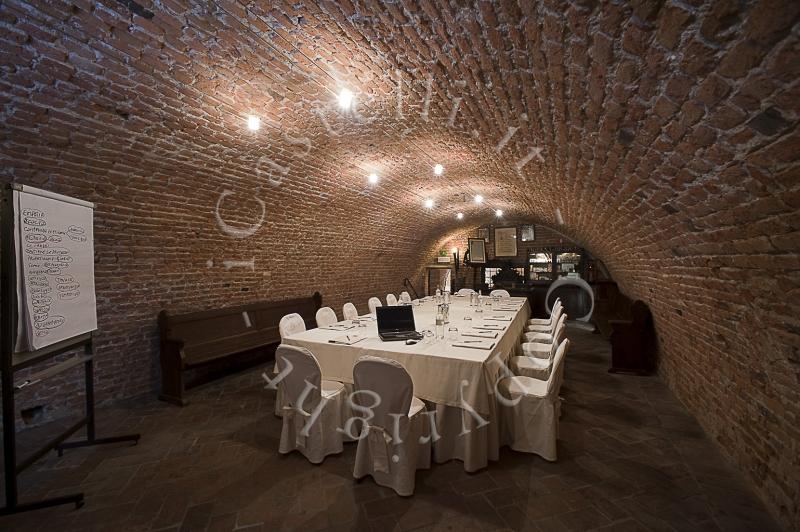 Castello Di Bevilacqua, la sala amanuense