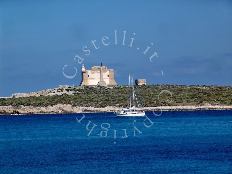 Fortezza di Carlo V, panoramica dell'Isola di Capo Passero