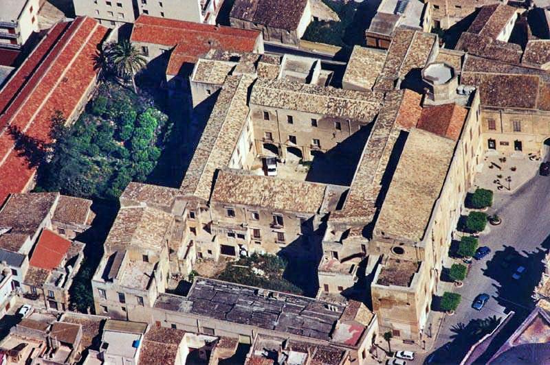 Castello Di Bellumvidere, panoramica dall'aereo