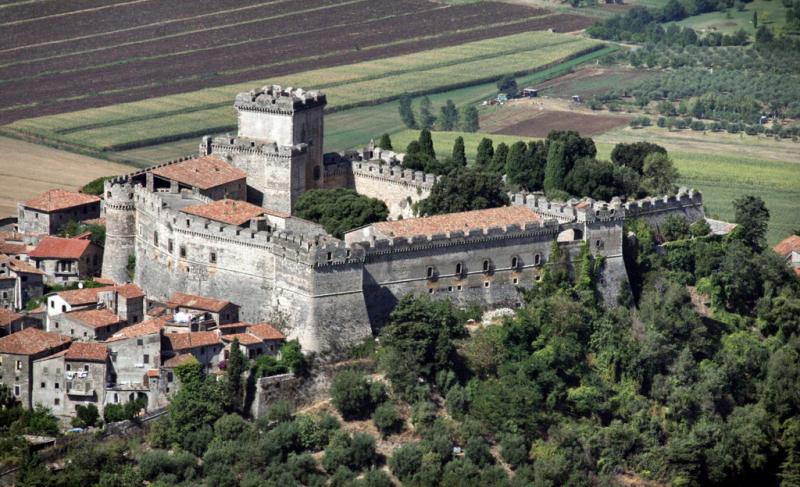 Castello Caetani Di Sermoneta, panoramica