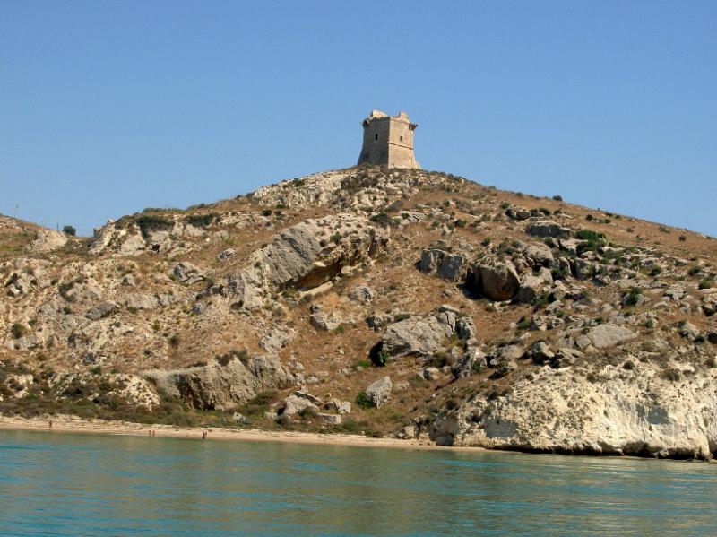 Torre Di Manfria, panoramica da sud