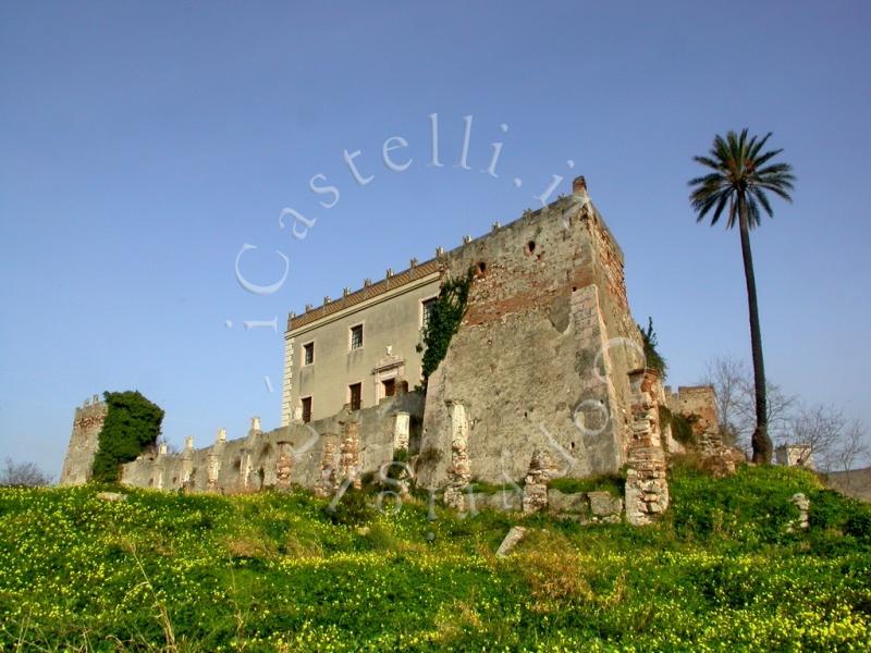 Castello Di Bauso, panoramica da nord