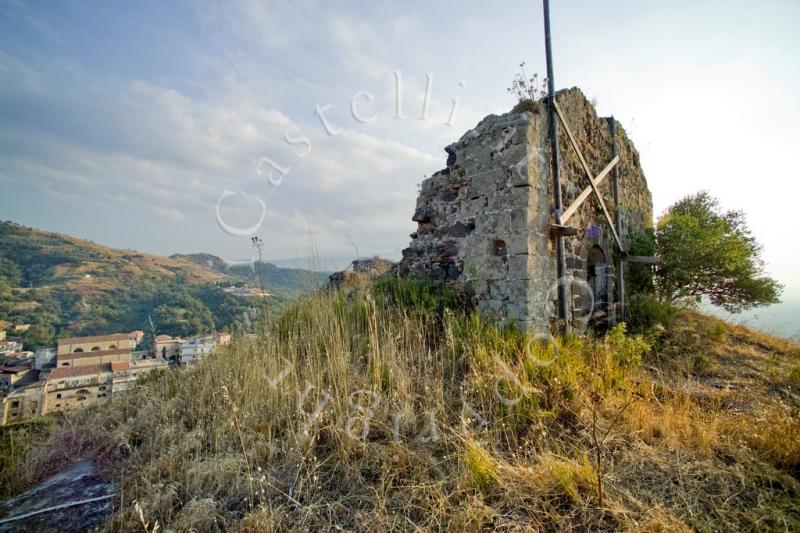Castello Grande Di Castiglione Di Sicilia, panoramica della Torre Solecchia da nord-est