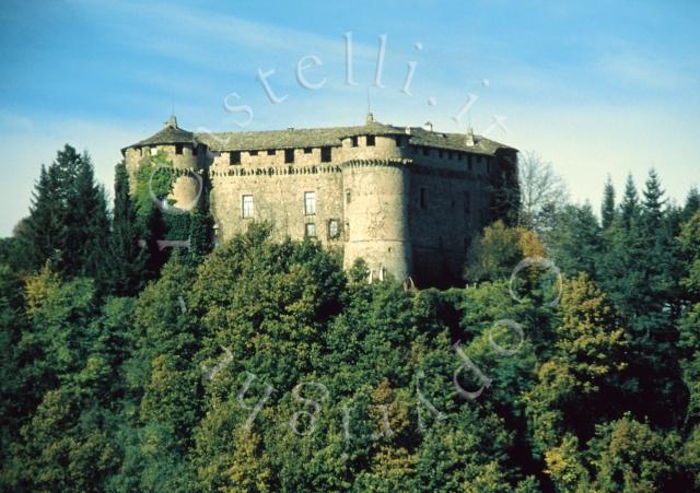 Castello di Compiano, veduta panoramica