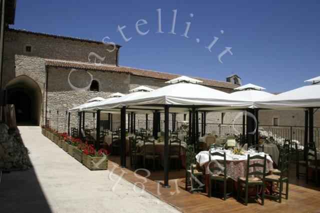 Fortezza di Santo Spirito, il cortile interno