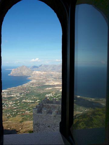 Torri Pepoli, Vista Panoramica su San Vito lo Capo da una camera