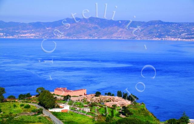 Forte O Castello Di Altafiumara, veduta panoramica