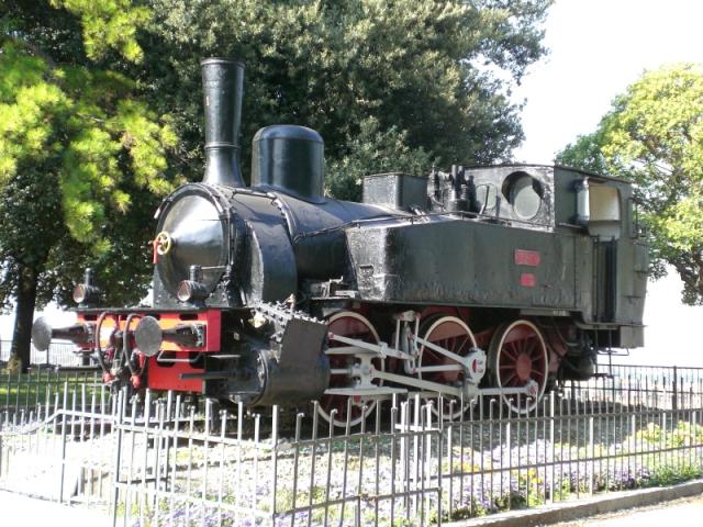 Castello Di Brescia - monumento locomotiva