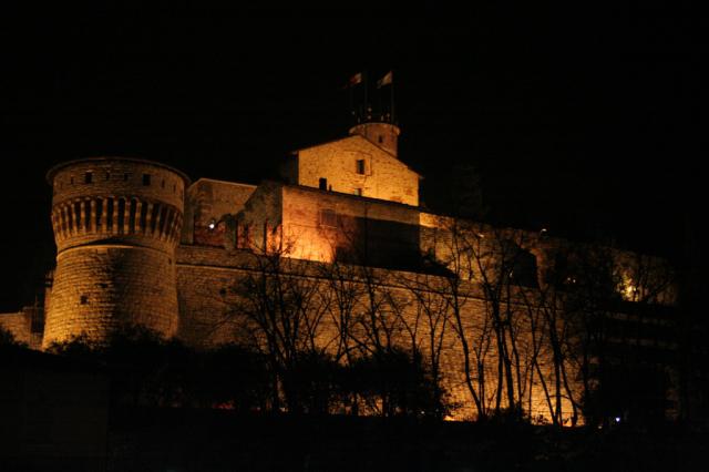 Castello Di Brescia -Visione notturna