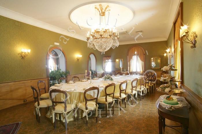 Castello Miramare, la sala ristorante