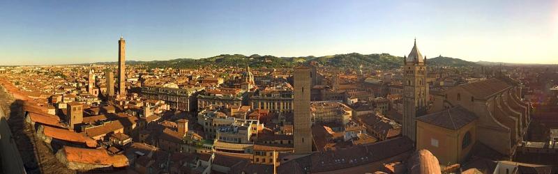 Torre Prendiparte - panorama della citt&agrave; fruibile dalla terrazza