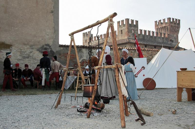 Castello Di Malpaga - rappresentazioni medievali