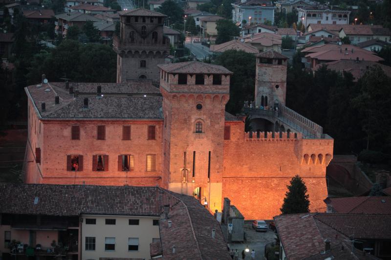 Castello Albani di Urgnano - illuminazione notturna