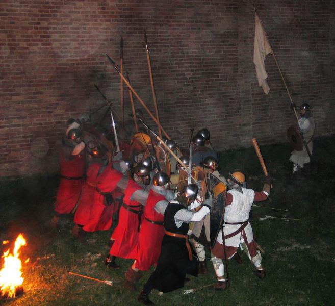 Castello Albani Di Urgnano - rievocazione battaglia notturna