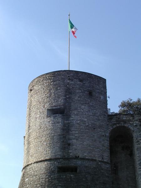 Rocca Di Bergamo - particolare torrione