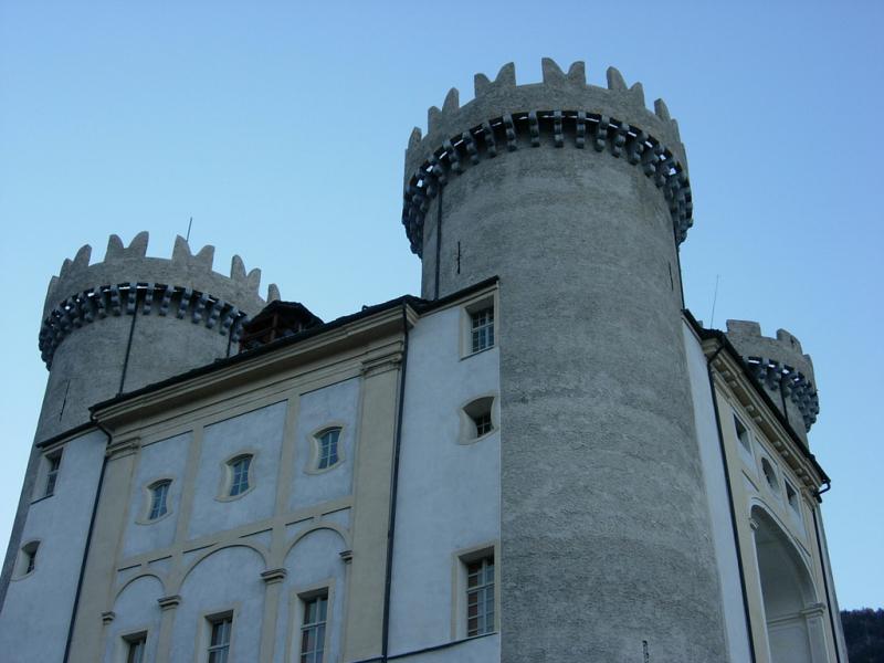 Castello Di Aymavilles - prospettiva