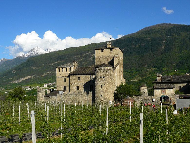 Castello Sarriod De La Tour - Visione panoramica