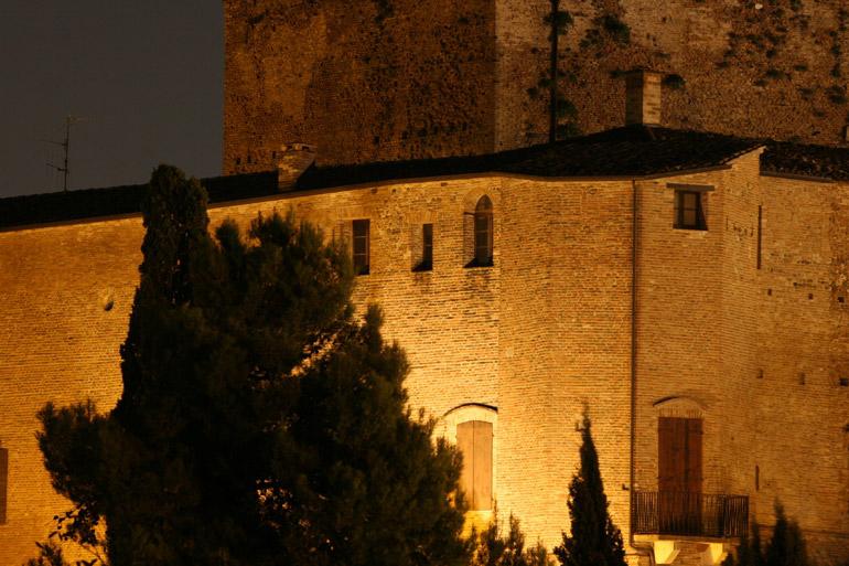 La Rocca di notte