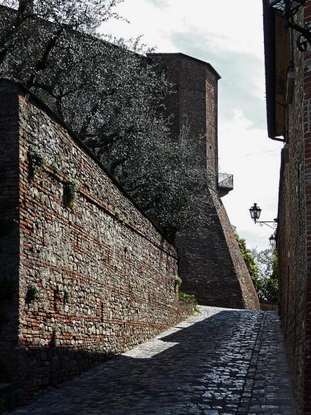 Incamminandosi verso la Rocca...