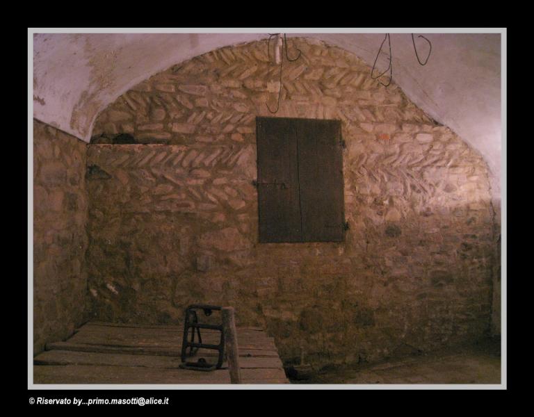 Castello di Zappolino - Ca' dei Casini, il muro delle cantine