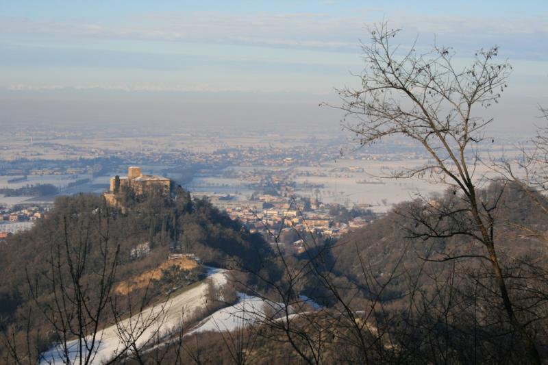 Panoramica con il Castello