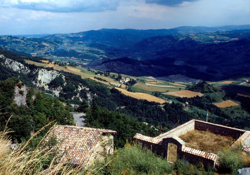 Panorama fruibile dal Castello
