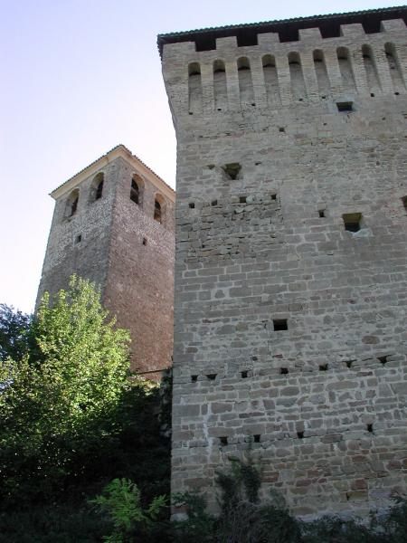Castello di Sarzano - le due torri