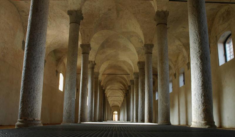 Castello Visconteo Sforzesco Di Vigevano - Colonne e volte