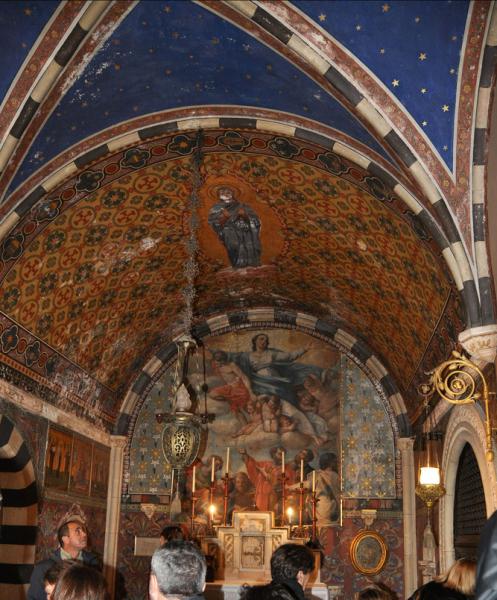 Castello Di Camino - Cappella a volte decorate