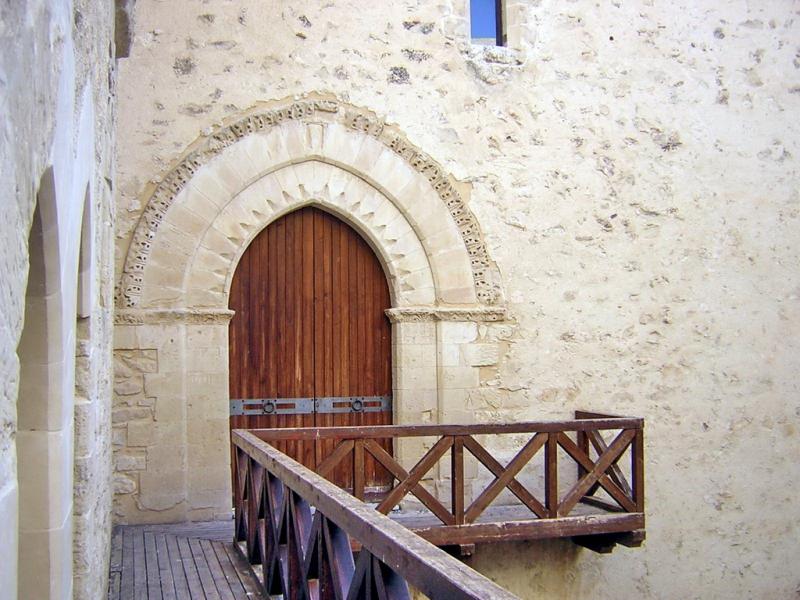 Castello Di Favara, porta di ingresso agli ambienti del primo piano