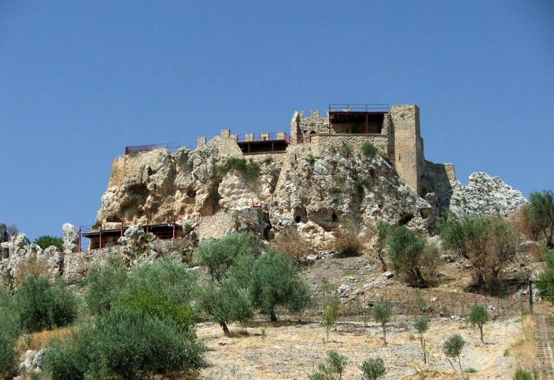 Castello Di Delia, panoramica da est