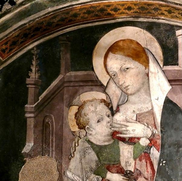 Castello Della Manta - Madonna col Bambino