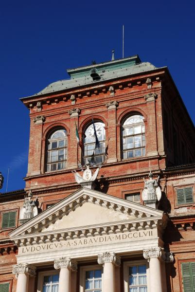 Castello Reale Di Racconigi - particolare facciata