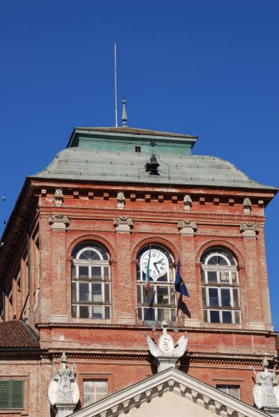 Castello Reale Di Racconigi - particolare facciata