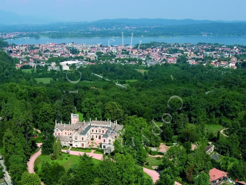 Castello Dal Pozzo, veduta aerea