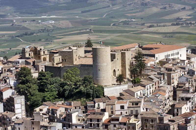 Castello Di Salemi, panoramica
