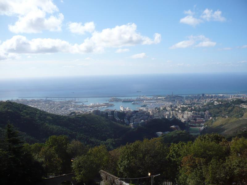 Forte Sperone Di Genova - Vista panoramica su Genova