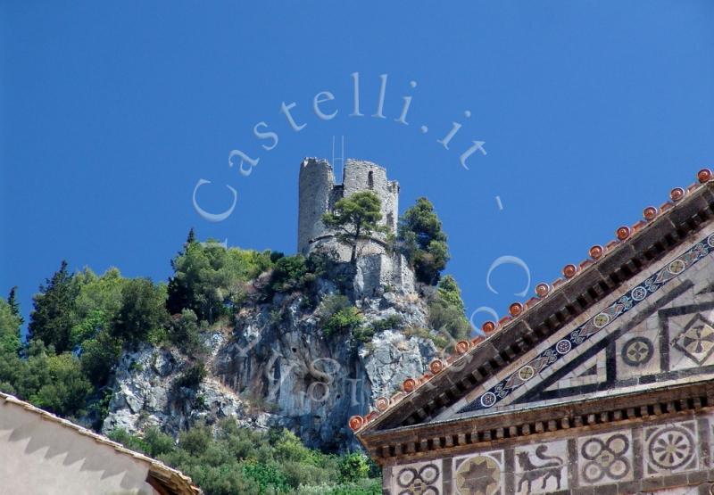 Torre Ziro O Dello Ziro Di Amalfi, panoramica dalla Piazza Duomo di Amalfi