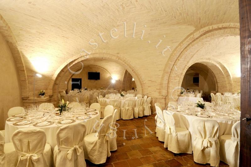 Castello Di Semivicoli, la sala ristorante