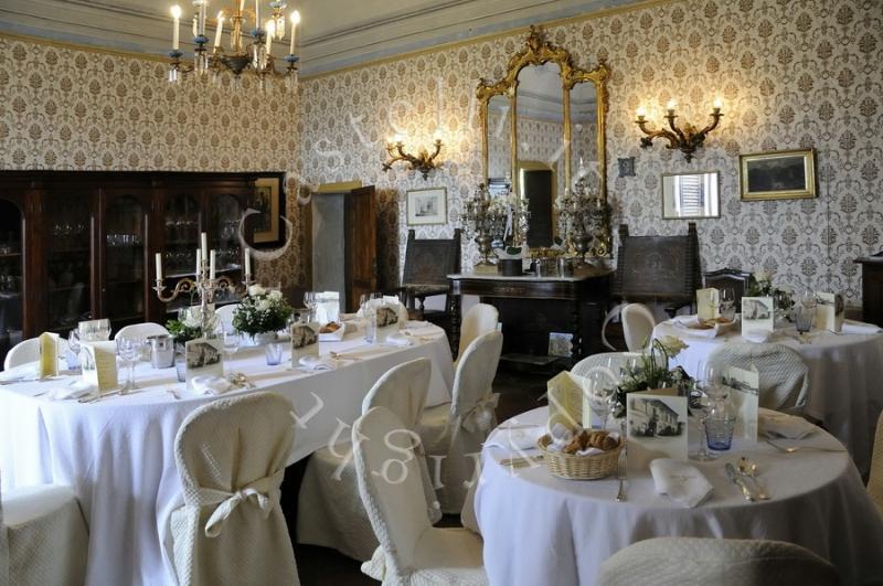 Castello Di Semivicoli, la sala colazione