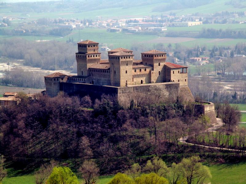 Castello Di Torrechiara, panoramica