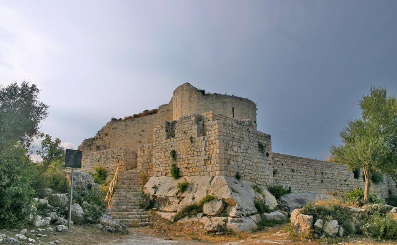 Castello Di Noto, panoramica dopo i lavori di restauro del 2007