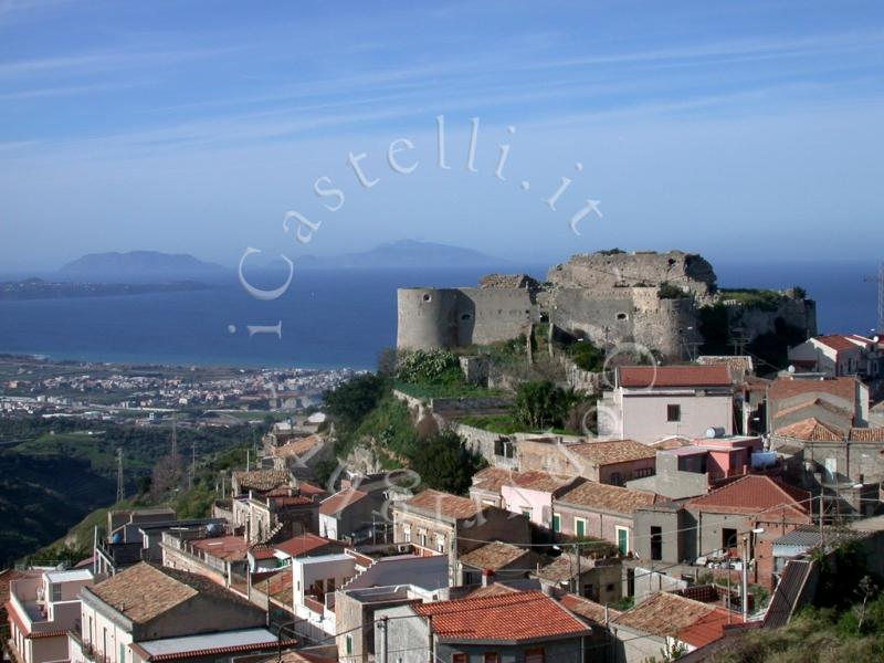 Castello Di Venetico, panoramica da sud