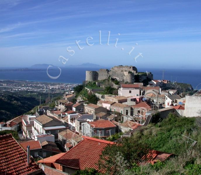 Castello Di Venetico, panoramica da sud