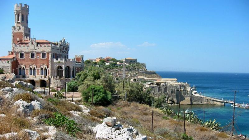 Castello Tafuri, panoramica da sud