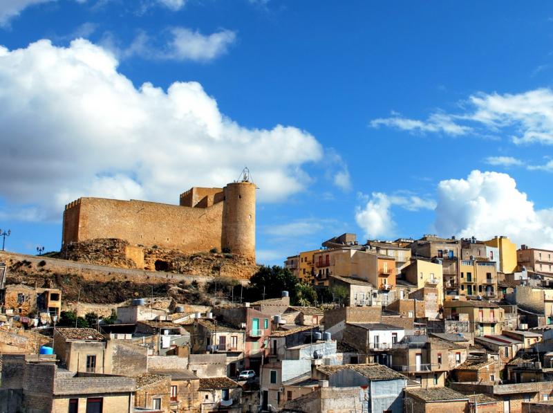 Castello di Naro, panoramica