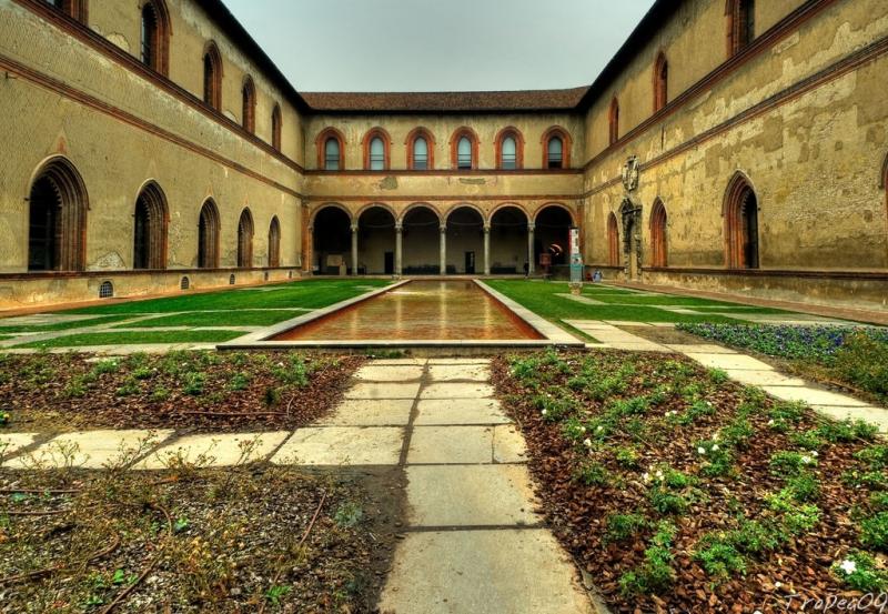 Castello Sforzesco Di Milano, terza corte interna