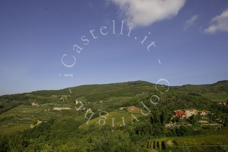 Castello Di Lamole, veduta panoramica